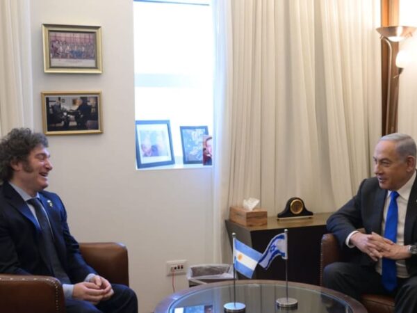 Netanyahu meets ‘great friend’ Argentinian President Milei