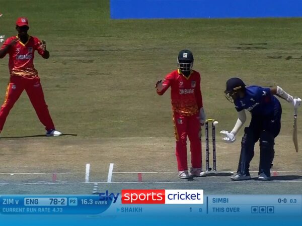 Obstructing the field? England's Sheikh controversially out at U19 World Cup