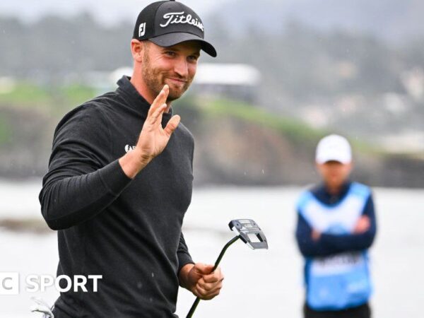 Pebble Beach Pro-Am: Wyndham Clark shoots 60 to set new course record