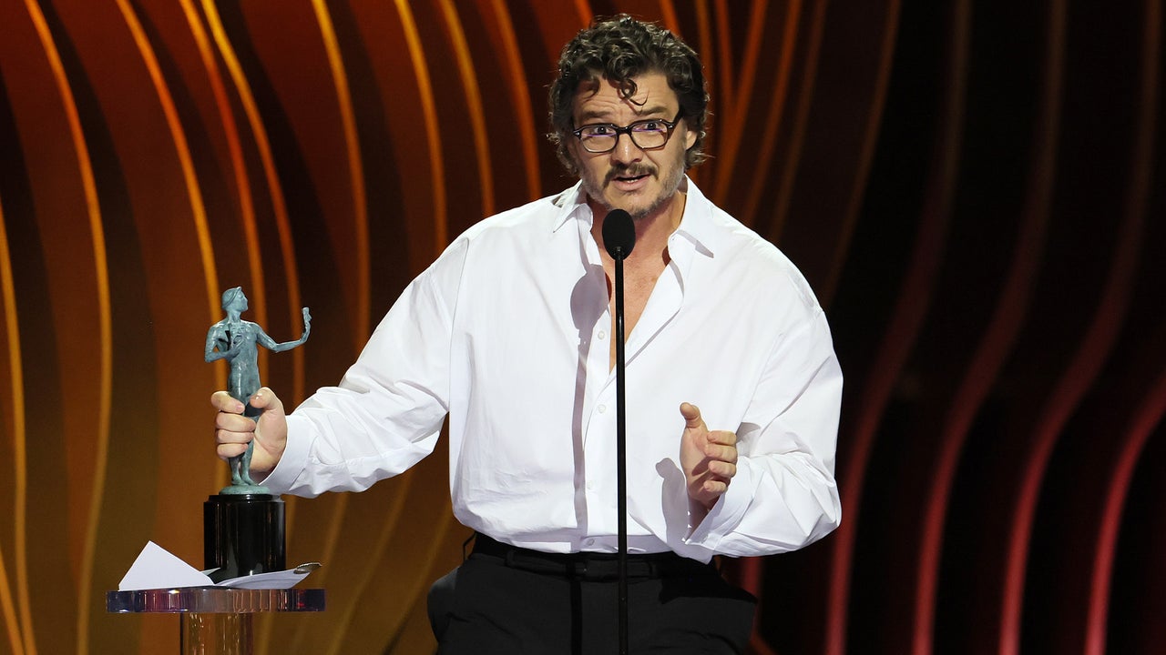 Pedro Pascal Admits ‘I’m a Little Drunk’ After Surprise SAG Awards Win