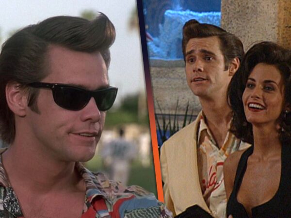 Pet Detective’s Jim Carrey and Courteney Cox on Iconic ‘Cockatoo’ Hair (Flashback)