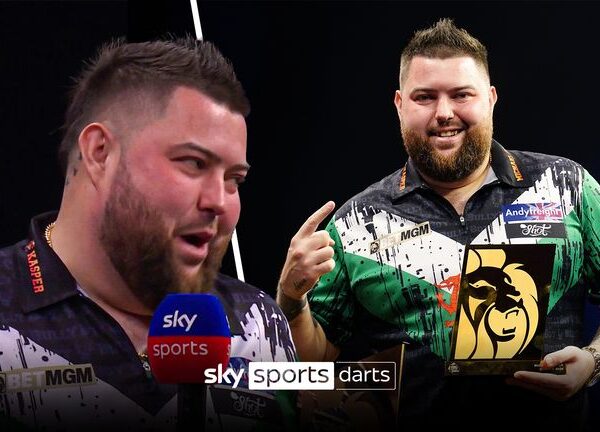 Premier League Darts: Michael Smith silences whistlers in Cardiff to win opening night | Darts News