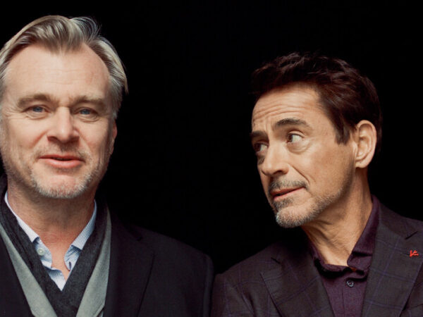 Robert Downey Jr. and Christopher Nolan on ‘Oppenheimer.’