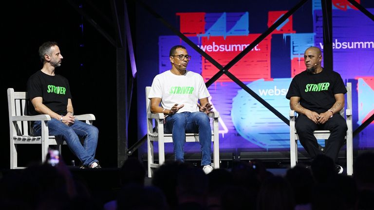 Striver: How Gilberto Silva and Roberto Carlos are plotting to disrupt social media with world’s first abuse-free app | Football News