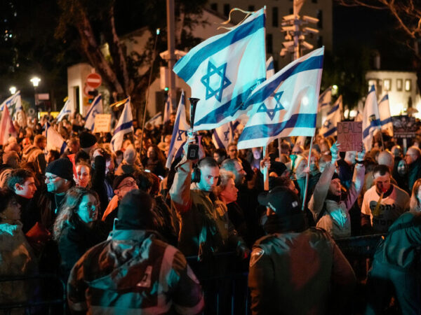 Tel Aviv Protesters Show Anger Toward Netanyahu and Israel’s Government