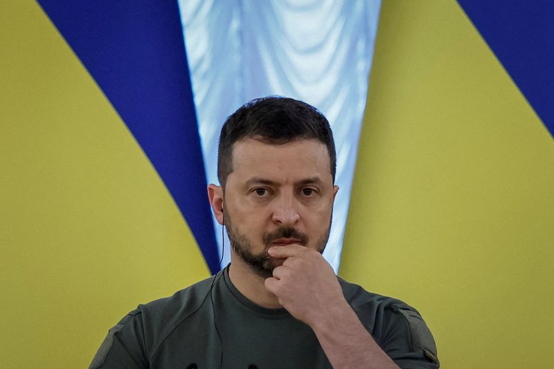 Ukraine’s Zelenskiy says considering replacing several officials, not just military