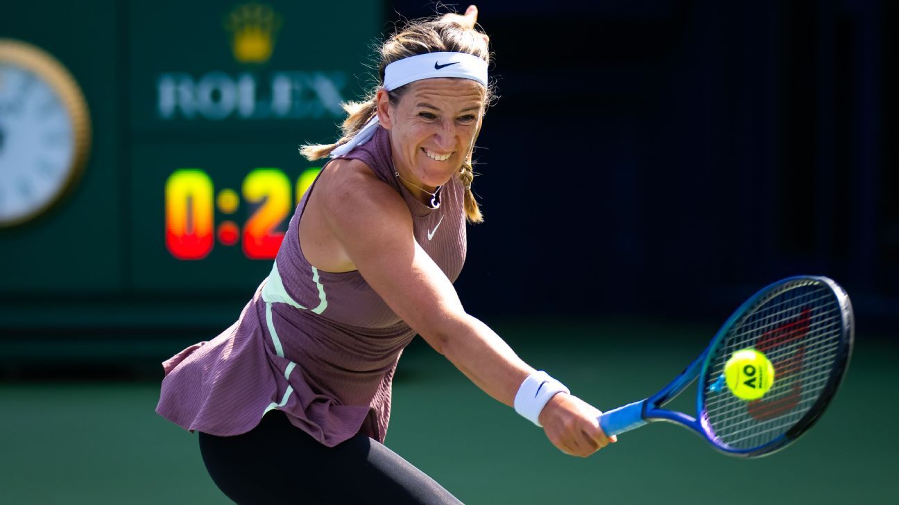 Victoria Azarenka wins to set up match with Elena Rybakina in Dubai