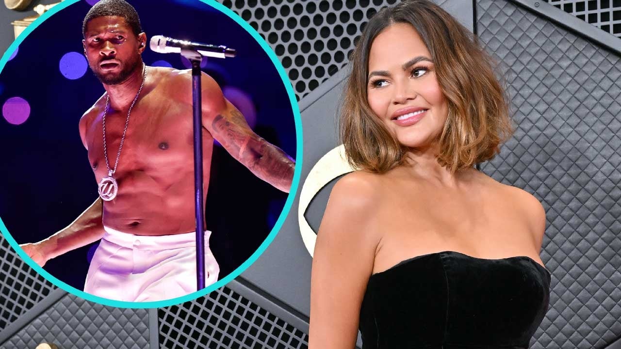 Watch Chrissy Teigen Fangirl Over Usher’s Super Bowl Halftime Performance Watch Chrissy Teigen Fangirl Over Usher’s Super Bowl Halftime Performance
