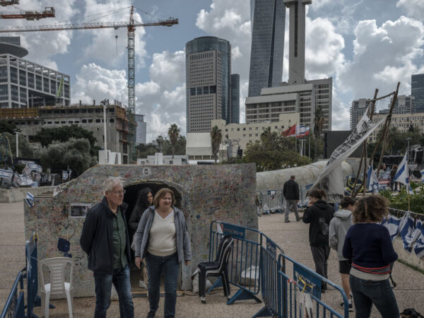 What a Tel Aviv Plaza Means to Hostage Families and Supporters