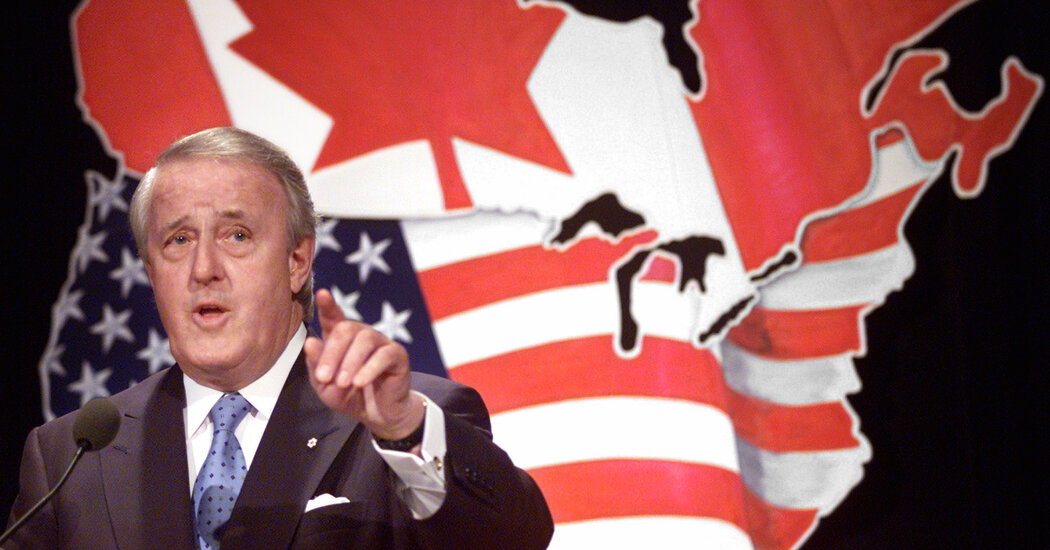 Brian Mulroney, Prime Minister Who Led Canada Into NAFTA, Dies at 84 Brian Mulroney, Prime Minister Who Led Canada Into NAFTA, Dies at 84