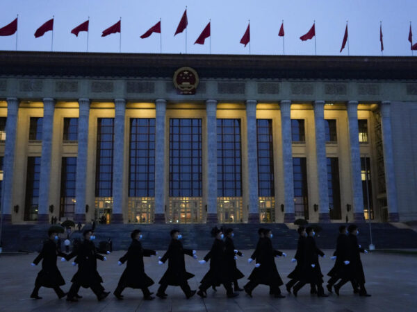 Chinese premier says economic growth target is about 5%, on par with last year’s rate Chinese premier says economic growth target is about 5%, on par with last year’s rate