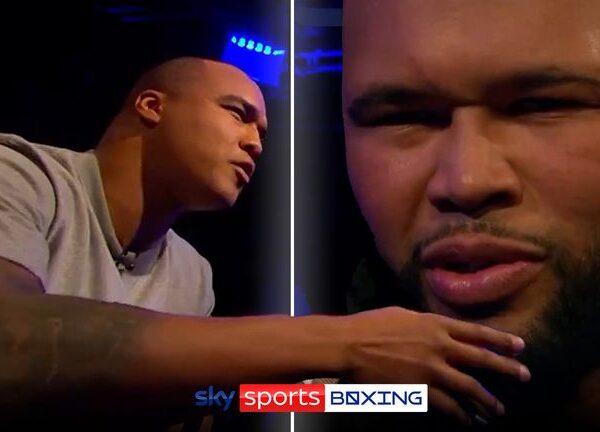 Fabio Wardley goes head-to-head with Frazer Clarke at press conference ahead of Sunday’s British heavyweight title fight | Boxing News