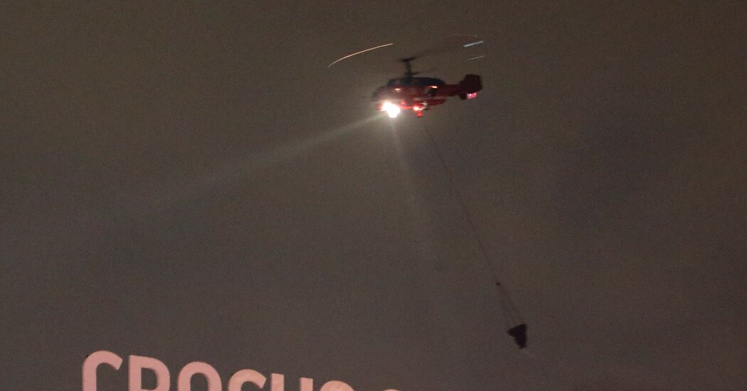 Gunmen Kill at Least 60 at Moscow Concert Hall, Russian Officials Say Gunmen Kill at Least 60 at Moscow Concert Hall, Russian Officials Say