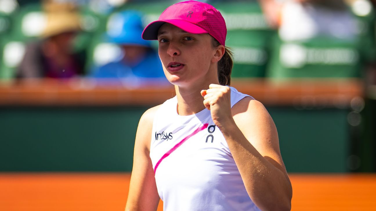 Iga Swiatek advances to round of 16 at Indian Wells Iga Swiatek advances to round of 16 at Indian Wells