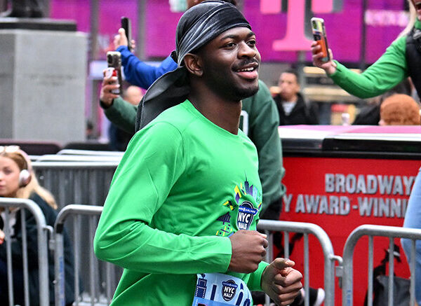 Lil Nas X Runs New York Half Marathon in Coach Sneakers