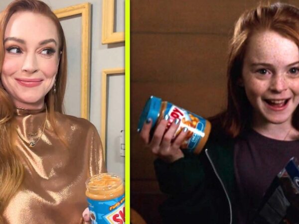 Lindsay Lohan Recreates Classic ‘Parent Trap’ Scene