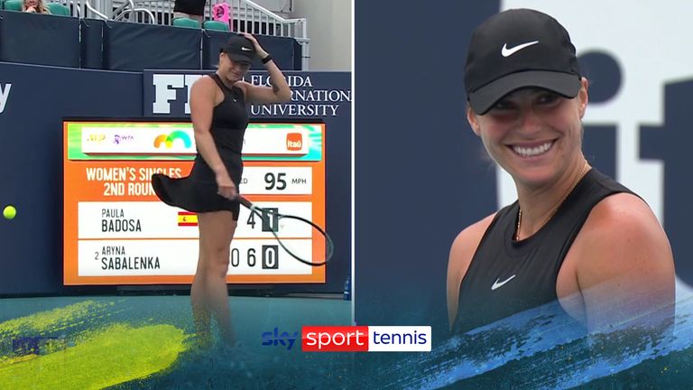 Miami Open: Aryna Sabalenka beats Paulo Badosa after emotional week following death of former boyfriend Konstantin Koltsov | Tennis News Miami Open: Aryna Sabalenka beats Paulo Badosa after emotional week following death of former boyfriend Konstantin Koltsov | Tennis News