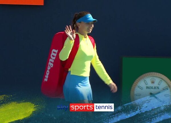 Miami Open: Simona Halep beaten on return from doping ban despite strong start against Paula Badosa | Tennis News