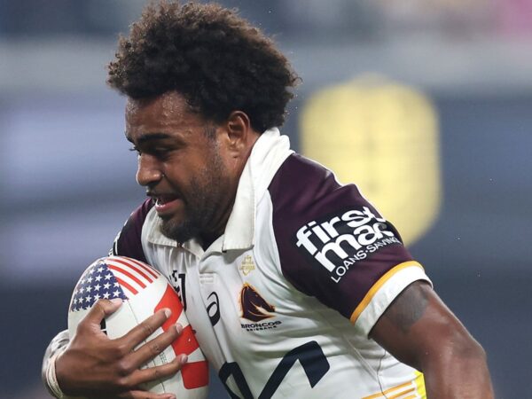 NRL player Ezra Mam accuses opponent Spencer Leniu of using racial slur during game in Las Vegas | Rugby League News