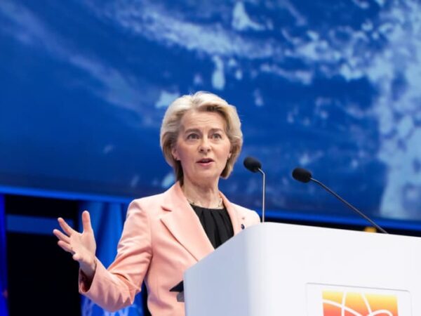 Nuclear power can help cut carbon, EU’s von der Leyen tells summit