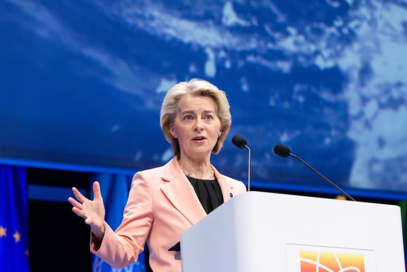 Nuclear power can help cut carbon, EU’s von der Leyen tells summit Nuclear power can help cut carbon, EU’s von der Leyen tells summit