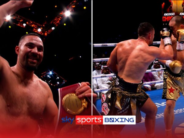 Parker climbs off canvas twice to beat Zhang | Highlights Parker climbs off canvas twice to beat Zhang | Highlights