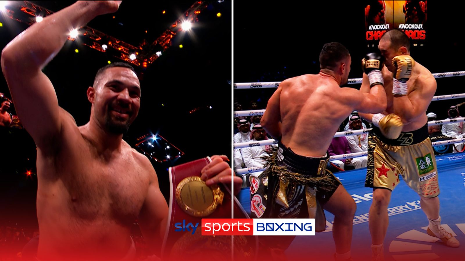 Parker climbs off canvas twice to beat Zhang | Highlights Parker climbs off canvas twice to beat Zhang | Highlights