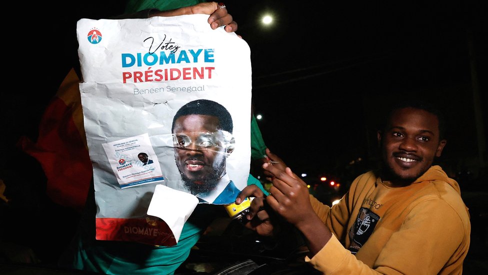 Senegal election results: Opposition’s Bassirou Diomaye Faye leads race for presidency