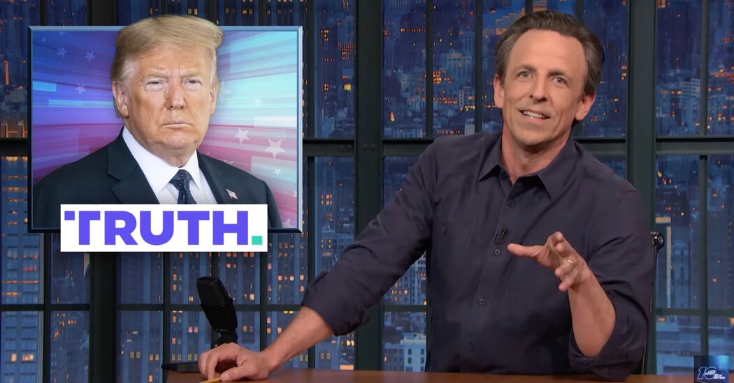 Seth Meyers is Skeptical of Trump’s Rising Stock Seth Meyers is Skeptical of Trump’s Rising Stock