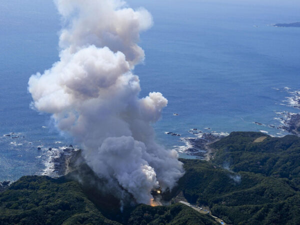Space One Rocket Explodes Seconds After Launch in Japan
