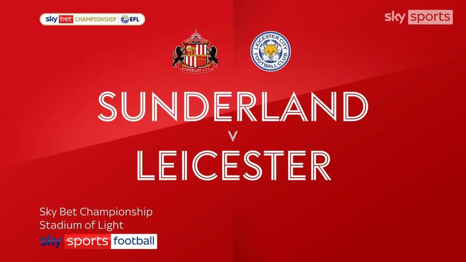 Sunderland 0-1 Leicester