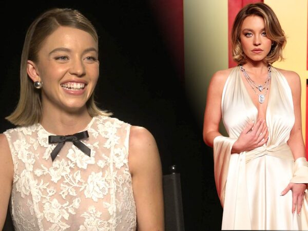 Sydney Sweeney Fangirls Over Angelina Jolie Dress Moment at Oscars After-Party (Exclusive)