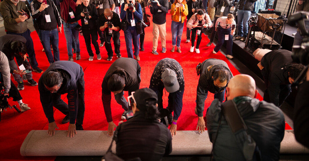 The Oscars Carpet Color Goes Back to Red The Oscars Carpet Color Goes Back to Red