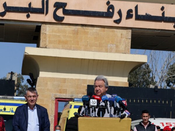 UN Secretary General Antonio Guterres in new ceasefire call