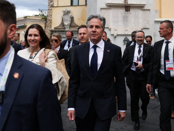At G7 Meeting in Capri, Blinken Tackles Rough Seas and Global Crises