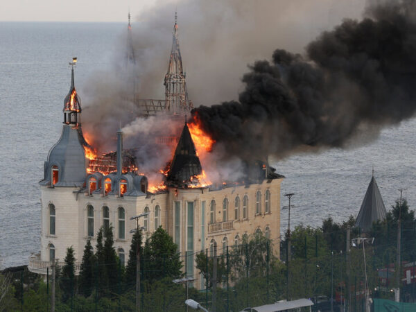 Deadly Russian Strikes Hit Civilian Center and Other Targets in Odesa