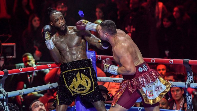 Deontay Wilder targets violent knockout against Zhilei Zhang with Anthony Joshua, Tyson Fury and Oleksandr Usyk still in his sights | Boxing News Deontay Wilder targets violent knockout against Zhilei Zhang with Anthony Joshua, Tyson Fury and Oleksandr Usyk still in his sights | Boxing News