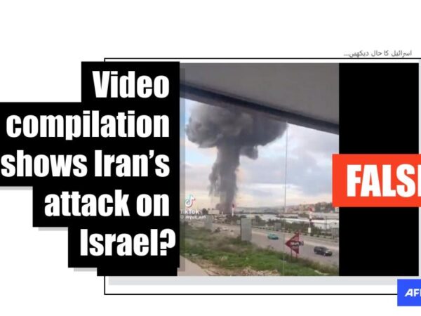 Disaster videos from Lebanon, Chile, Japan falsely shared as Iran attack