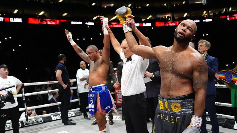 Frazer Clarke thought Fabio Wardley’s corner were about to pull him out of British heavyweight title fight | Boxing News