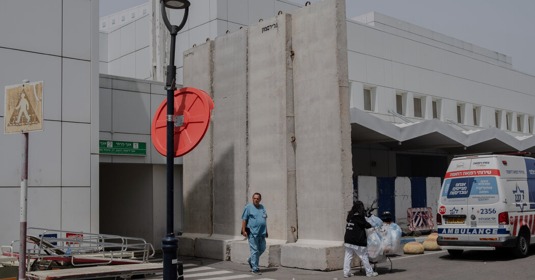 In Northern Israel, Clashes With Hezbollah Drives a Hospital Underground