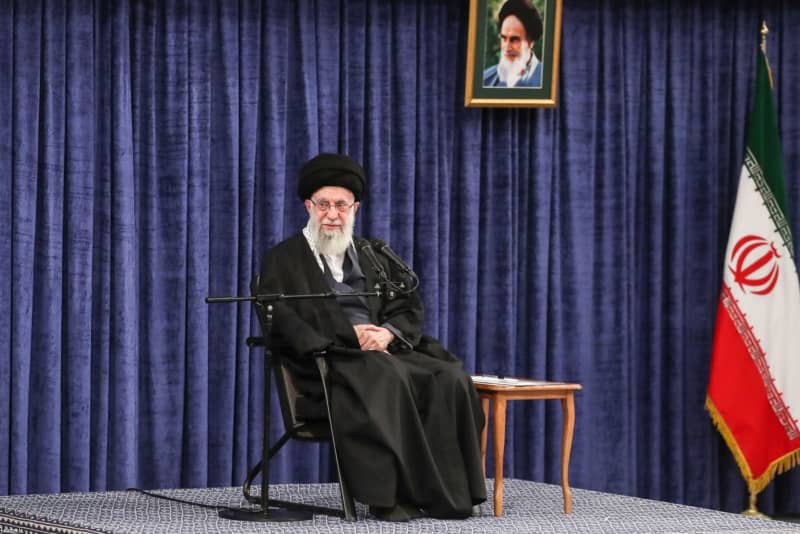 Iranian Ayatollah Ali Khamenei says regime in Israel being punished Iranian Ayatollah Ali Khamenei says regime in Israel being punished
