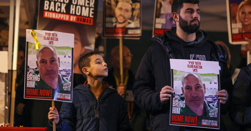 Israel Says It Recovered Body of Elad Katzir, an Oct. 7 Hostage