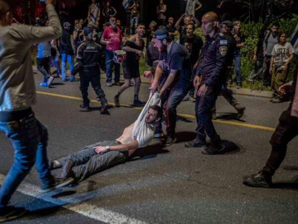Jerusalem sees large anti-government protest for fourth night
