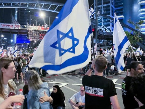 Thousands of Israelis protest for hostage release and new elections