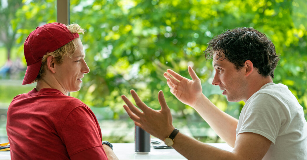 Watch Mike Faist and Josh O’Connor Spar Over Churros in ‘Challengers’ Watch Mike Faist and Josh O’Connor Spar Over Churros in ‘Challengers’