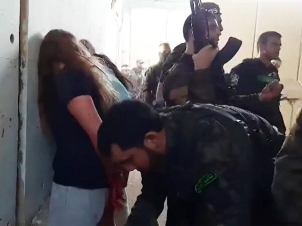 Hostage families share disturbing video of Israeli soldiers being abducted by Hamas on Oct. 7