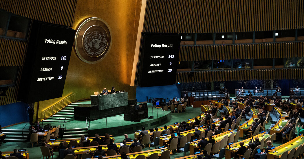 Isolated and Defiant, Israel Vows to ‘Stand Alone’ in War on Hamas