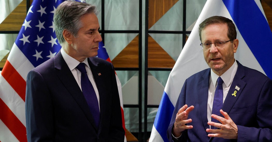 Israel-Hamas War Live Updates: Blinken Meets With Netanyahu