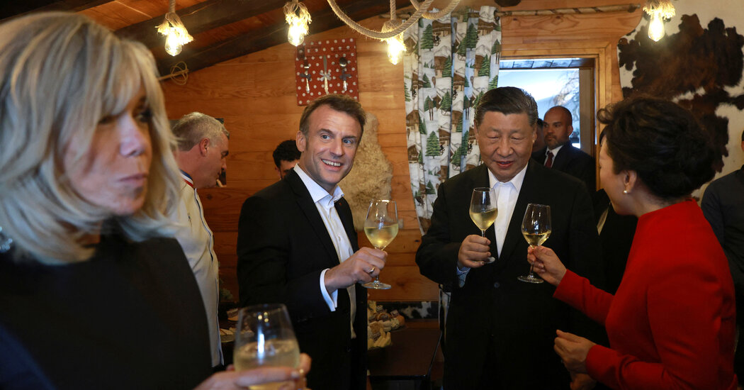Macron Hosts Xi Jinping, China’s President, in the French Pyrenees