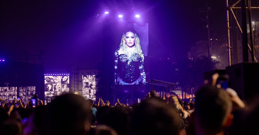 Madonna Performs Massive Free Concert in Rio Madonna Performs Massive Free Concert in Rio